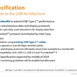 Появилась спецификация на USB 4.0: ожидаем двукратной скорости флешек Новости
