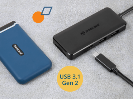 USB-хаб 6-в-1 Transcend HUB5C