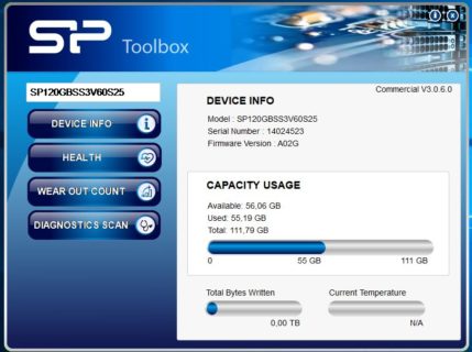 SP SSD Toolbox SP SSD Toolbox