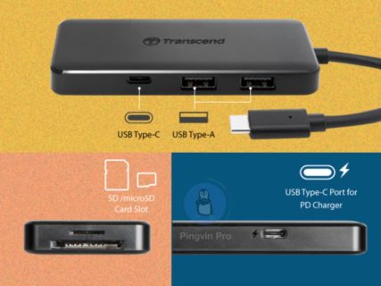 Компания Transcend представила многофункциональный USB-хаб 6-в-1 Transcend HUB5C
