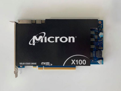 Представлен самый быстрый SSD Micron X100 на базе памяти 3D XPoint