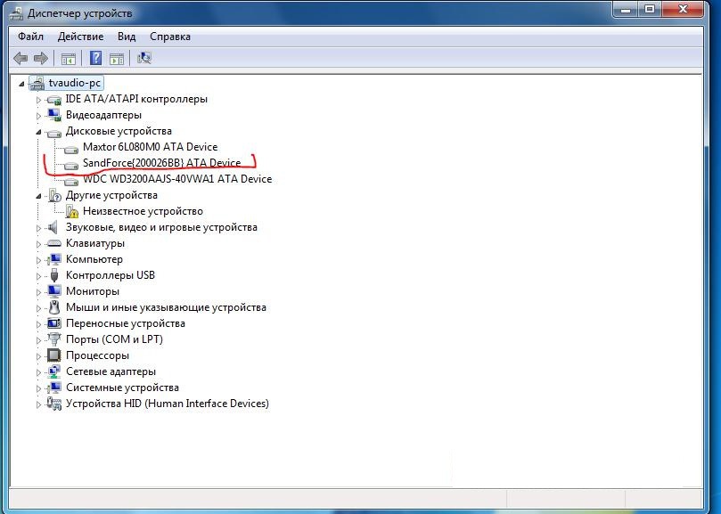 Восстановление SSD SandForce
