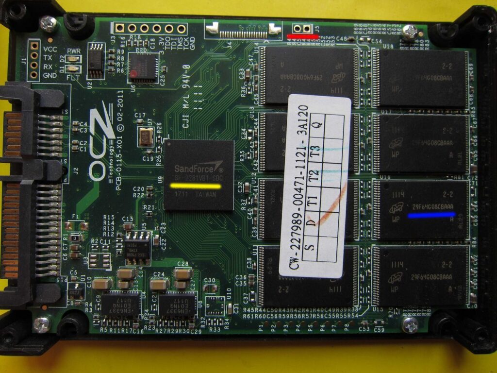 Восстановление SSD на контроллерах SandForce SF-2XXX