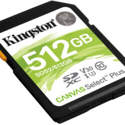 Kingston Canvas Plus новые карты памяти SD и microSD