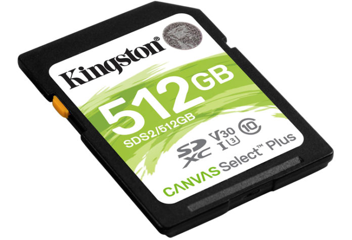 Kingston Canvas Plus новые карты памяти SD и microSD